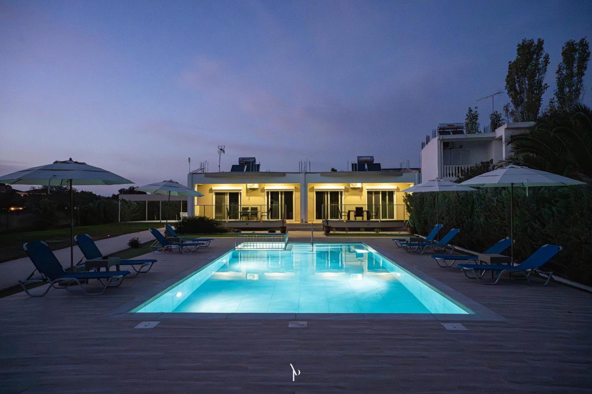 Nancy'S Budget Villa With Pool & Jacuzzi By "Elite" Laganas Exterior photo